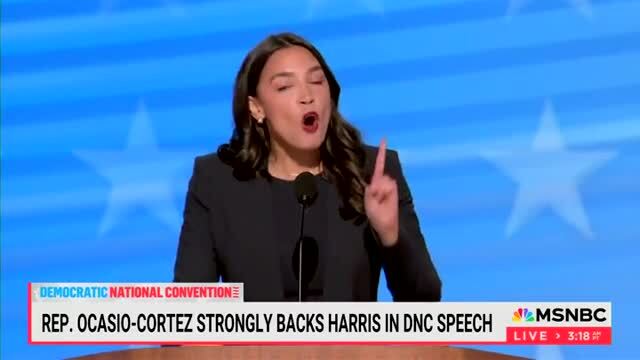 AOC Strongly Backs Harris in DNC Speech: We Know that Donald Trump ...
