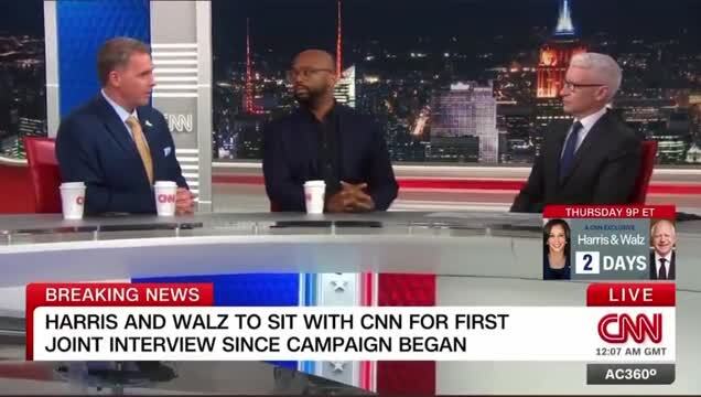 Jennings: ‘Weak Sauce’ for Harris to Show up with Walz on CNN Interview ...